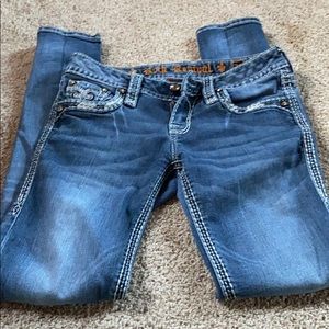 Women’s rock revival skinny jeans